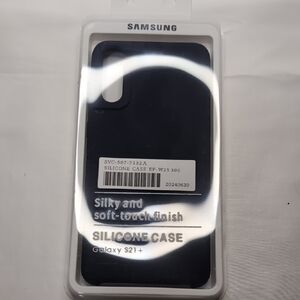 Samsung Galaxy S21+ Soft-Touch Silicone Case - Dark Blue